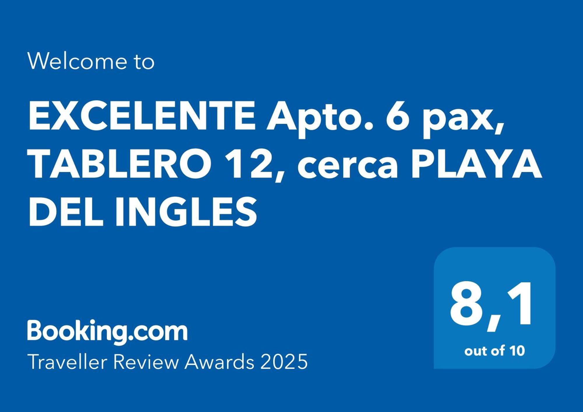 Tablero 404, Excelente Apto 6 Pax Cerca Playa Del Ingles Zewnętrze zdjęcie